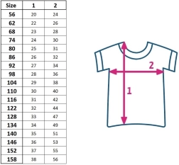 Laste puuvillane lühikeste varrukatega T-särk New Baby 122 (6–7 aastat)