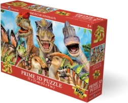 3D pusle Naeratavad dinosaurused, 100 tükki