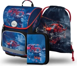 Koolikomplekt Päästjad: ranits, pinal ja kott