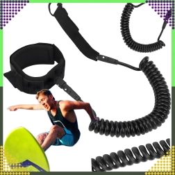 Turvaline spiraalne leash SUP-ile – pahkluurihm 3,3 m