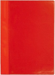 A4 PVC Fast Binder with Front Pocket – Red