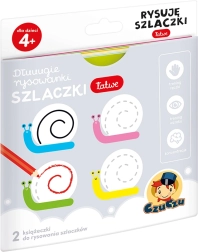 Pikad värvimislehed ja šabloonid: mustrite joonistamine lastele 4+