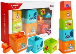 Virnpandavad tassid sõidukipiltide ja sorteerijaga beebidele