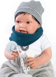 Antonio Juan Pipo Hair – realistlik beebinukk 42 cm pehme kehaga