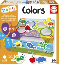 Educa Baby värvide sorteerimine liblika Gretaga 4×6 detaili
