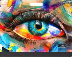 A4 joonistuskaust PICASSO Silm kummikinnisega