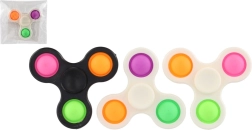 Spinner bubble pops plast 7 cm – antistressmänguasi 3 värvi