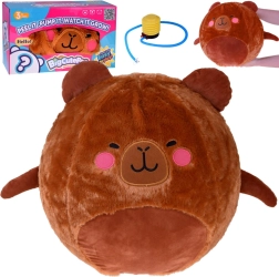 Large plush capybara ball 45 cm