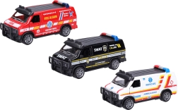 Metallist tagasitõmmatav auto 11 cm