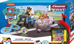 Carrera First autodega võidusõiduraja PAW PATROL Chase ja Skye, 2,4 m