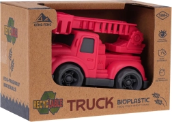 Eco-friendly bioplastic fire truck for children from 18 months