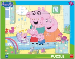 Dino pusle Põrsas Peppa – õed-vennad, 40 tükki