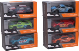 Tagasitõmmatav mänguauto 10 cm 1:43