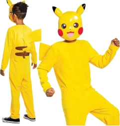 Laste kostüüm POKEMON Pikachu maskiga 150–163 cm (14–16 a)