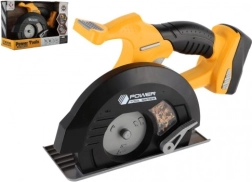 Lastetele mõeldud akutoitel ketassaag heliefektidega