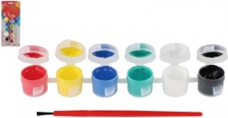 Akrüülvärvid pintsliga keraamikale, klaasile ja kividele