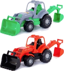 Plastist traktor-ekskavaator 28 cm
