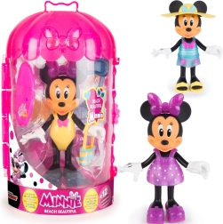 Disney Minnie Mouse’i rannateemaline mini-nukk kapi ja rõivastega