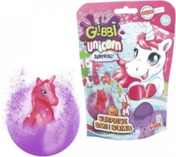 Glibbi ükssarviku üllatusega kihisev vannipomm