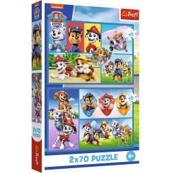 Pusle Reeglid Paw Patrol 2in1 2x70 tükki