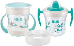 NUK Mini Cups 3in1 360° neutraalne laste joogitopside komplekt