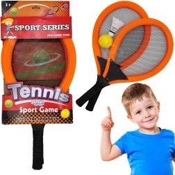 Woopie laste tennis- ja sulgpallireketite komplekt
