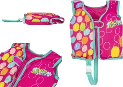 Roosa laste ujumisvest 56 cm Swim Safe
