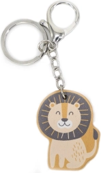 Viga PolarB wooden lion keychain