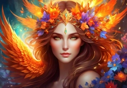 Mysterious Woman Puzzle 1000 Pieces