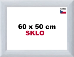 Alumiiniumraam puslede jaoks 60 × 50 cm – hõbedane Alaska