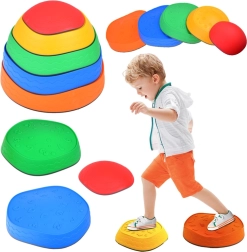 Sensory balance trail – stones for balance training, 5 pcs
