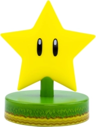 Helendav ikooniline lamp Super Mario – Super Star