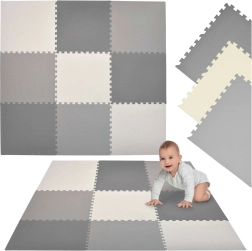 Humbi vahtpusleematt XXL 180 × 180 cm hall-kreem