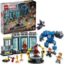 LEGO® Marvel 76315 Iron Mani ja tema labor: soomussaal