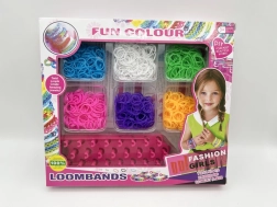 Loominguline käevõrude valmistamise komplekt LOOM BANDS – 1200 kummi