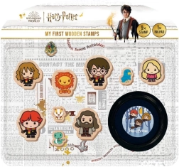 Minu esimesed templid HARRY POTTER puidust komplekt 9+1 koos tindipadjakesega