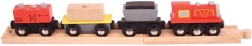 Bigjigs Rail kaubarong rööbastega