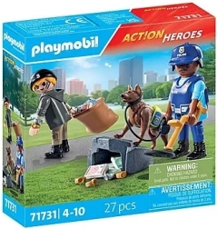 Playmobil Otsing politseikoeraga