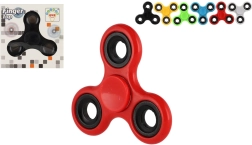 Fidget spinner metallist–plastist 7 cm, värvide mix