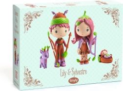 Tinyly figuurid Lily ja Sylvestre, DJECO