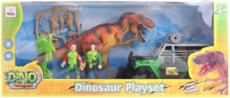 Patareitoitel dinosauruse ja maastikuautoga komplekt