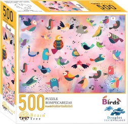 Puzzle Brain Tree Muinasjutulised Linnud 500 tükki