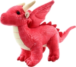 Punane plüüsdraak 20 cm, keskkonnasõbralik