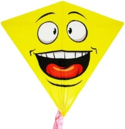 Lendav lohe smaili plastikust 68 × 73 cm