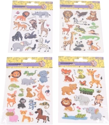 Zoo Temporary Tattoos 10.5 × 15 cm