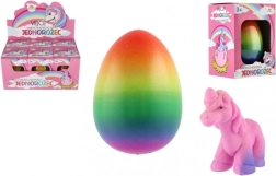 Hautuv ükssarvik plastist 7x10 cm karbis