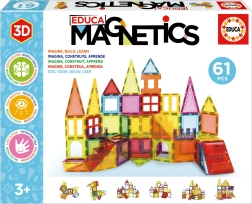 Educa magnetiline ehituskomplekt Magnetics, 61 detaili