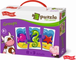 Far Far Land kolmikpuzzle'i komplekt