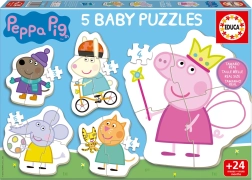 Beebipusle Põrsas PEPPA 5in1 (3–5 tükki)