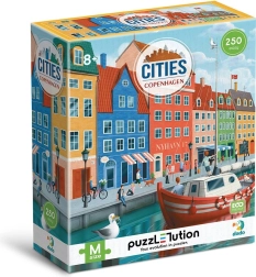 Puzzle DODO Cities: Copenhagen 250 pieces